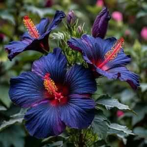 Гибискус Саншайн Кисс купить по цене от 450р. в интернет-магазине «Посадика» с доставкой почтой в в Высоковске и по всей России – [изображение №1].