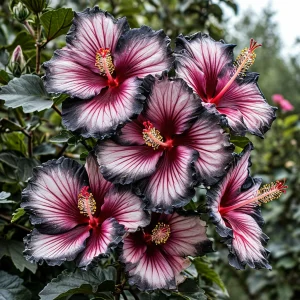 Гибискус садовый Самер Бридж купить по цене от 306р. в интернет-магазине «Посадика» с доставкой почтой в в Высоковске и по всей России – [изображение №1].